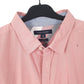 Mens Pink Tommy Hilfiger  Short Sleeve Shirt