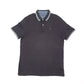Mens Black Tommy Hilfiger Custom Fit Stretch Short Sleeve Polo Shirt