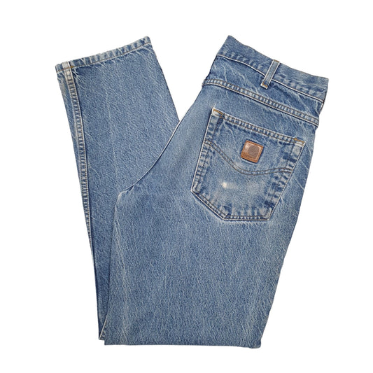 Mens Blue Carhartt  Carpenter JeansW32 L30