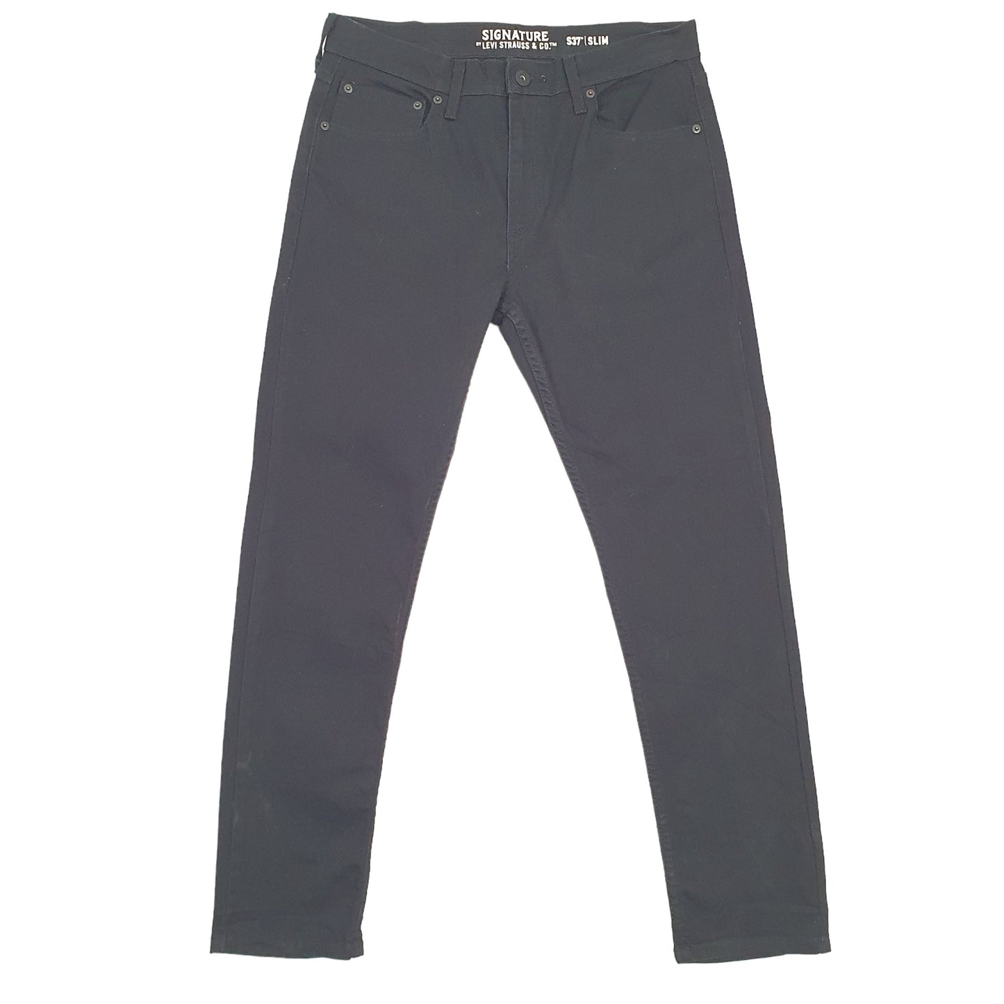 Levis Signature Slim Fit Jeans W33 L29 Black