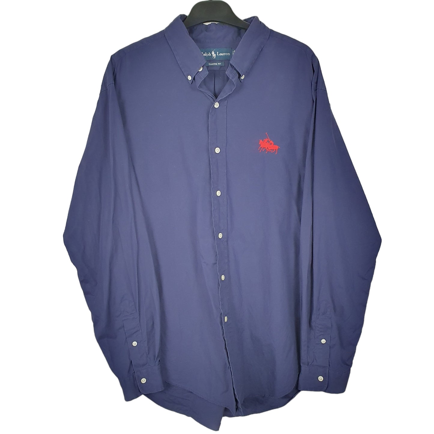 Mens Navy Ralph Lauren  Long Sleeve Shirt