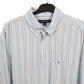 Tommy Hilfiger Long Sleeve Regular Fit Pinstripe Shirt