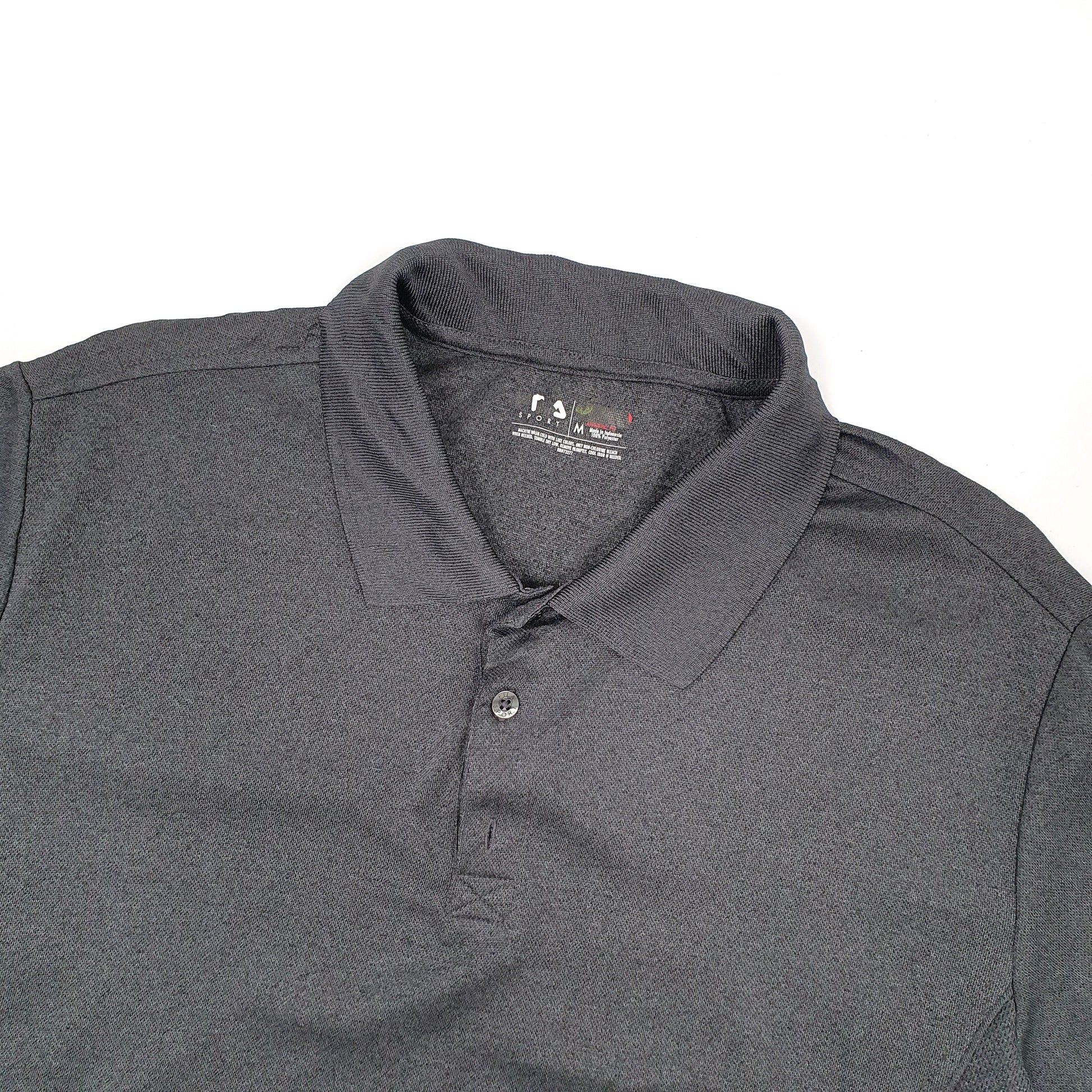 Fila Sport Golf Short Sleeve Polyester Polo Shirt Grey