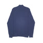 GANT Waffle Knit Quarter Zip M Navy