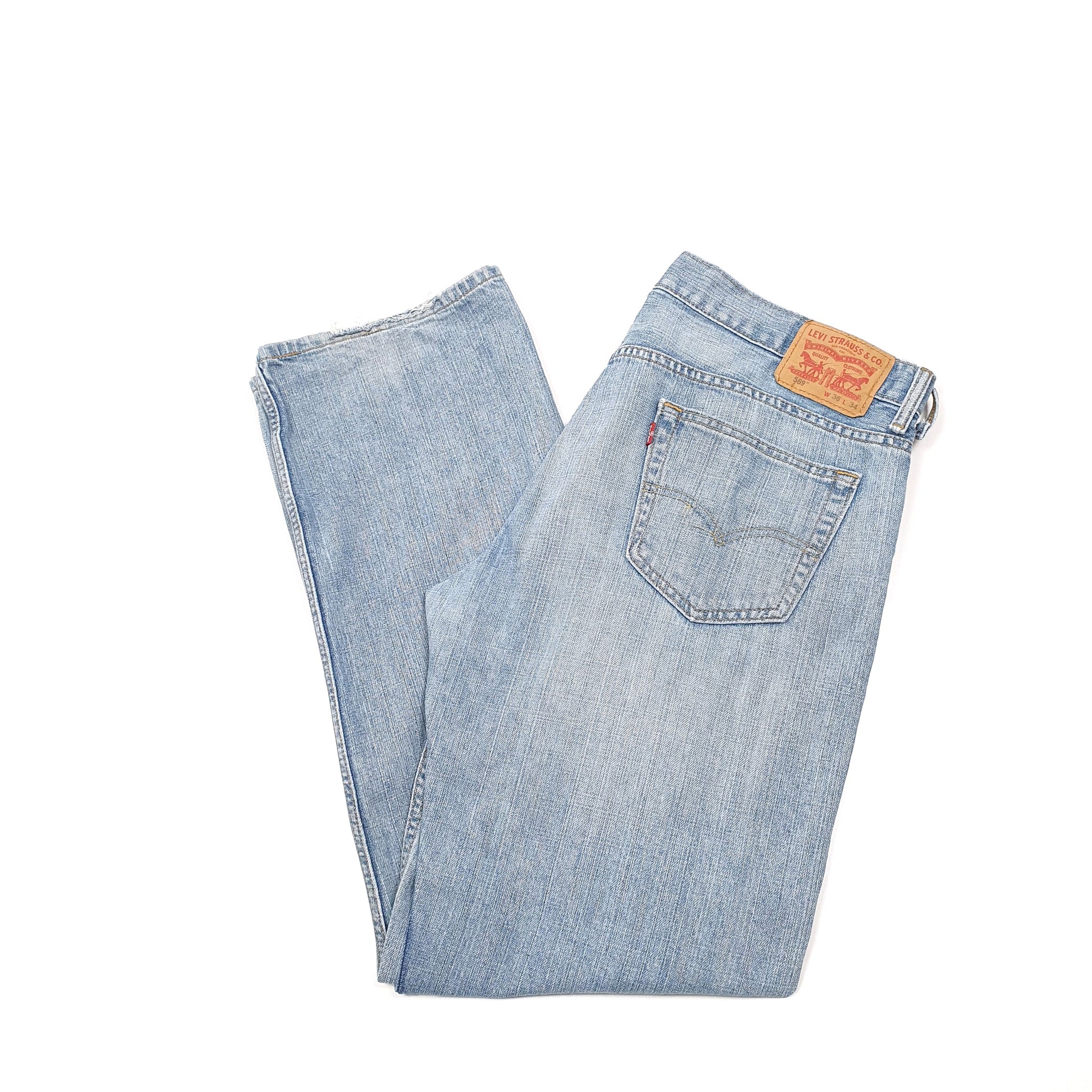Levis 569 Loose Fit Jeans W38 L33 Blue