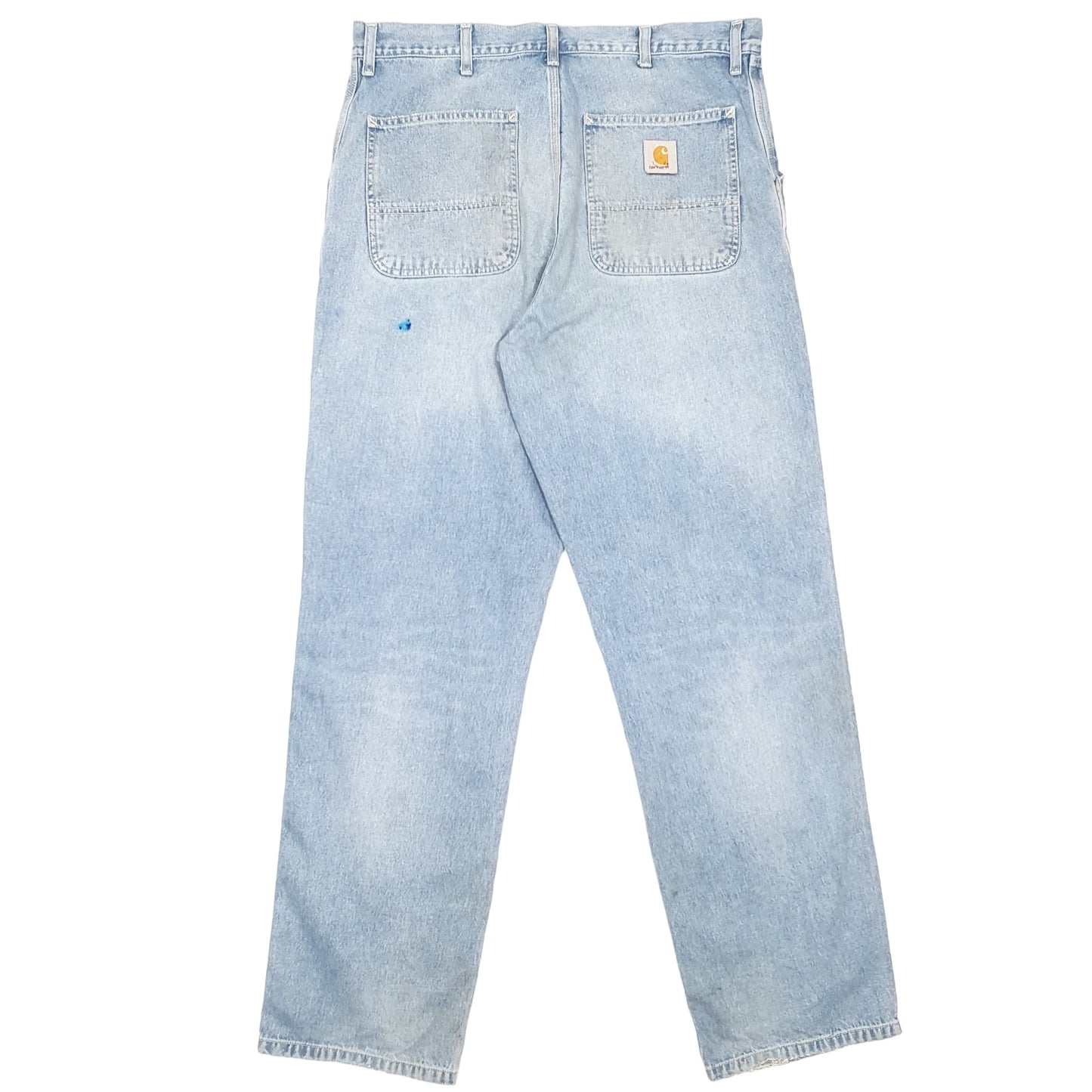 Mens Blue Carhartt WIP Simple Pant Carpenter JeansW36 L34