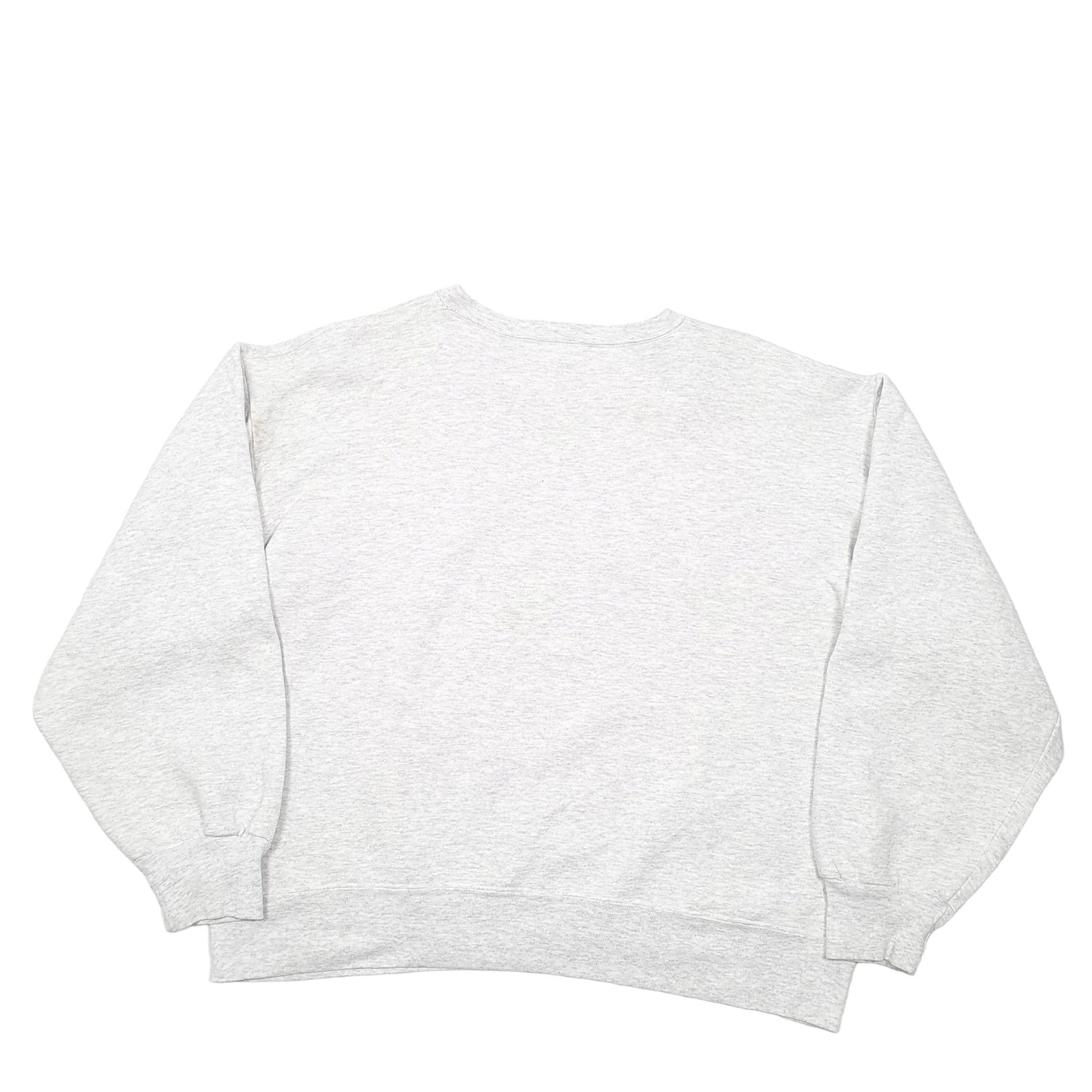 Mens Grey Timberland Spellout Weather Gear Made In USA Crewneck Jumper