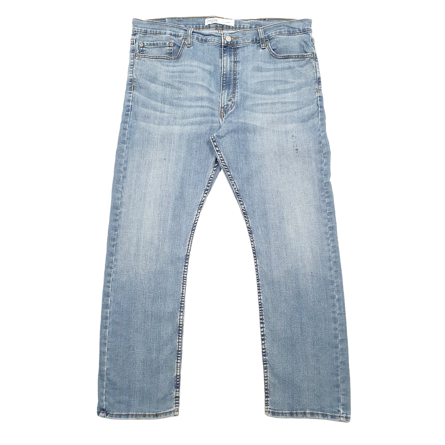 Levis Signature Straight Fit Jeans W40 L30 Blue