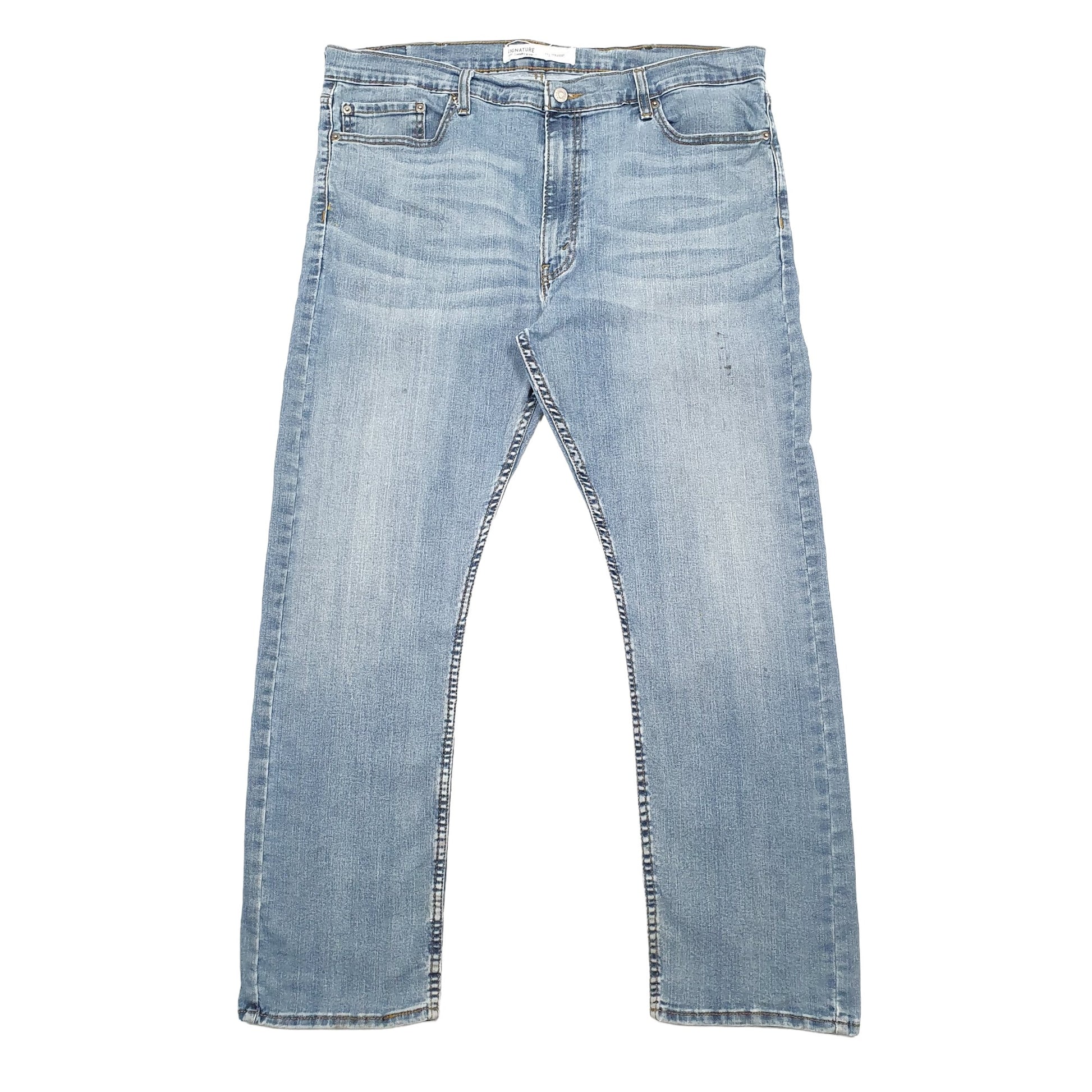 Levis Signature Straight Fit Jeans W40 L30 Blue