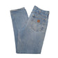 Mens Blue Carhartt  Carpenter JeansW33 L32
