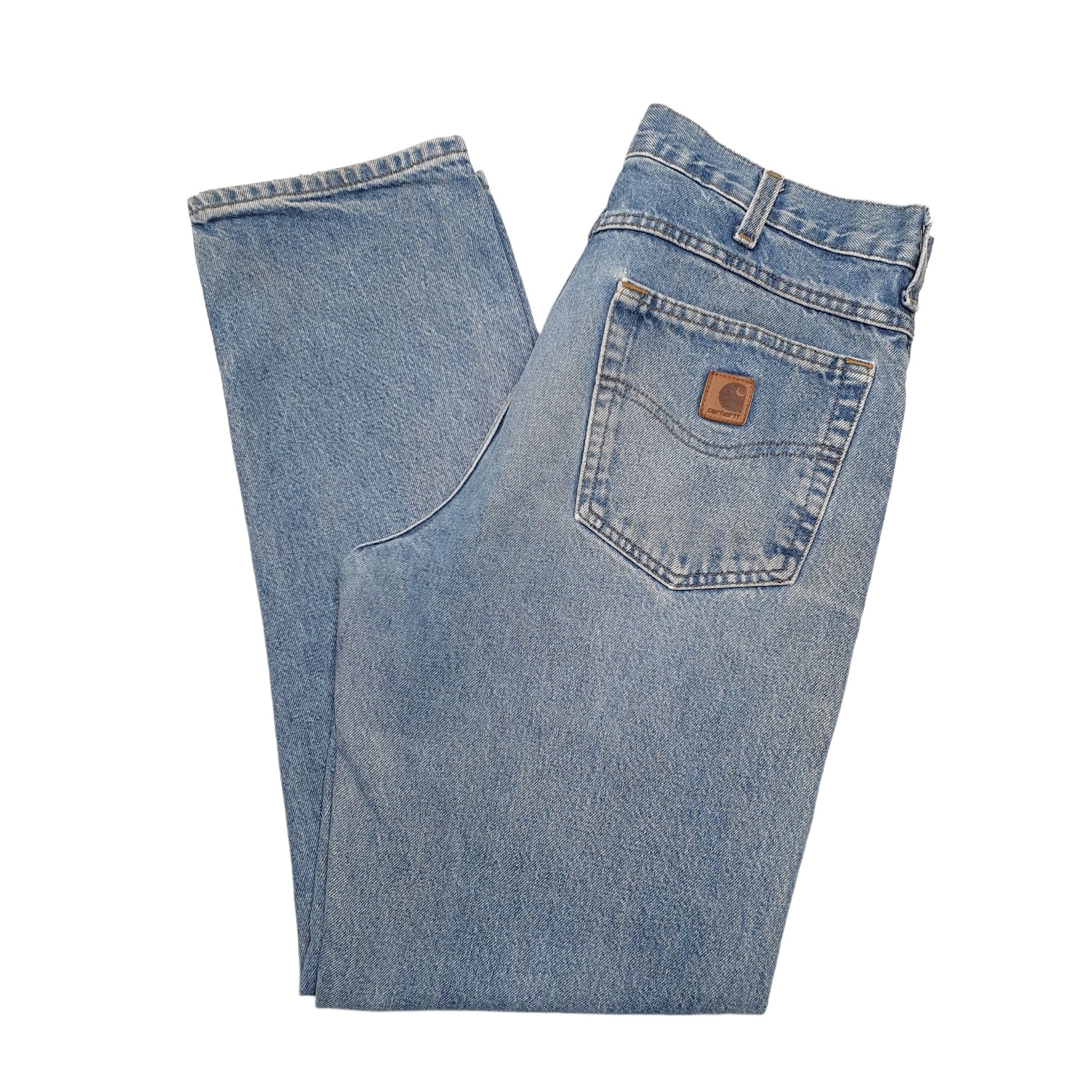 Mens Blue Carhartt  Carpenter JeansW33 L32