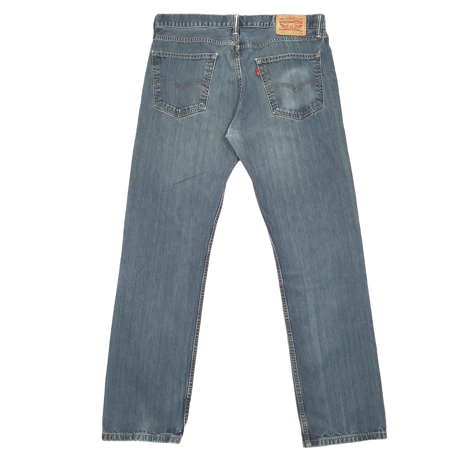 Levis 504 Regular Fit Jeans W36 L33 Blue