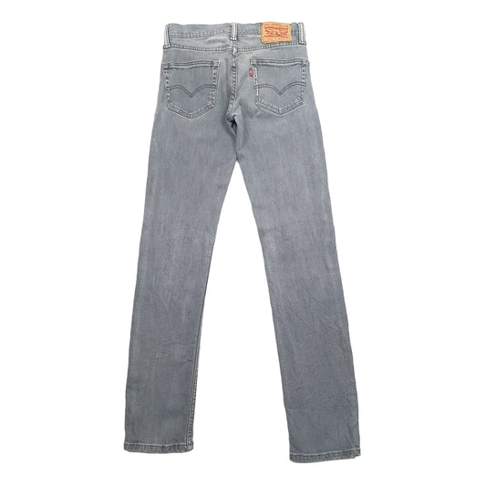 Levis 511 Slim Fit Jeans W27 L32 Grey