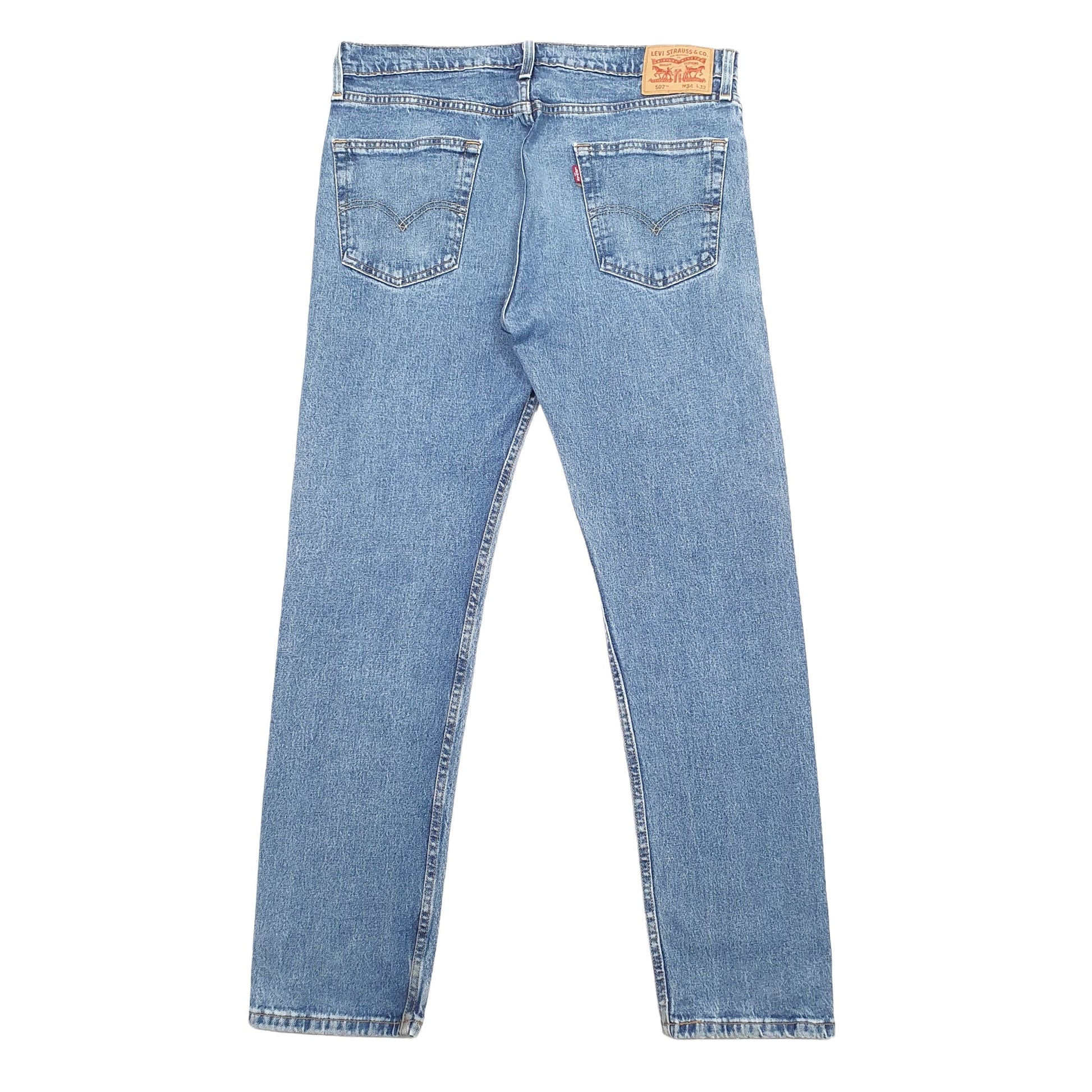 Levis 502 Regular Fit Jeans W34 L32 Blue