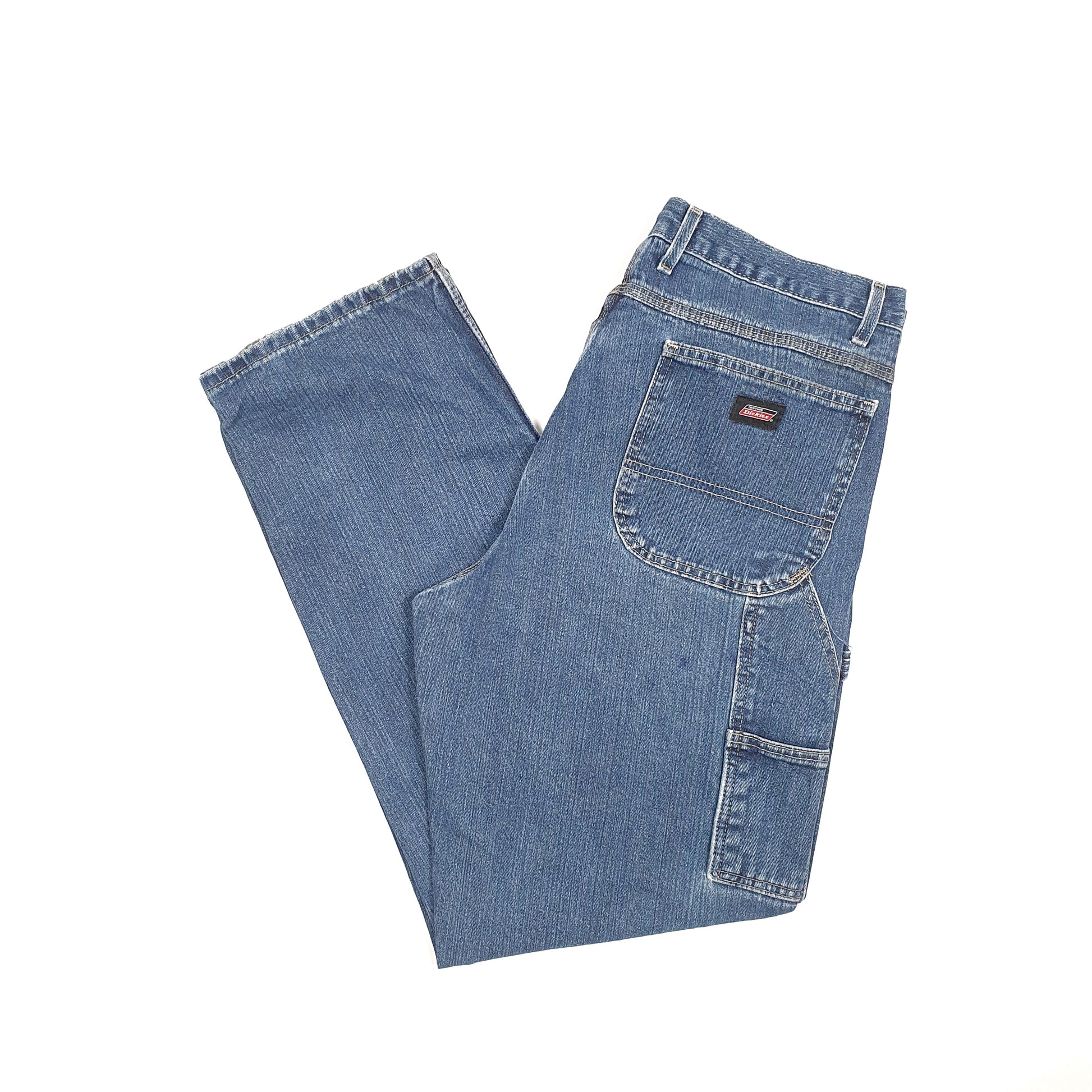 Dickies Casual Loose Fit Carpenter Jeans W36 L32 Blue