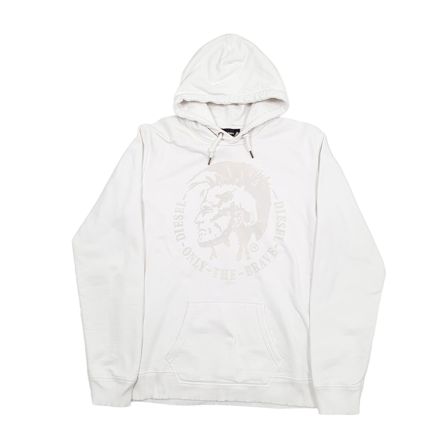 Diesel Hoodie S White