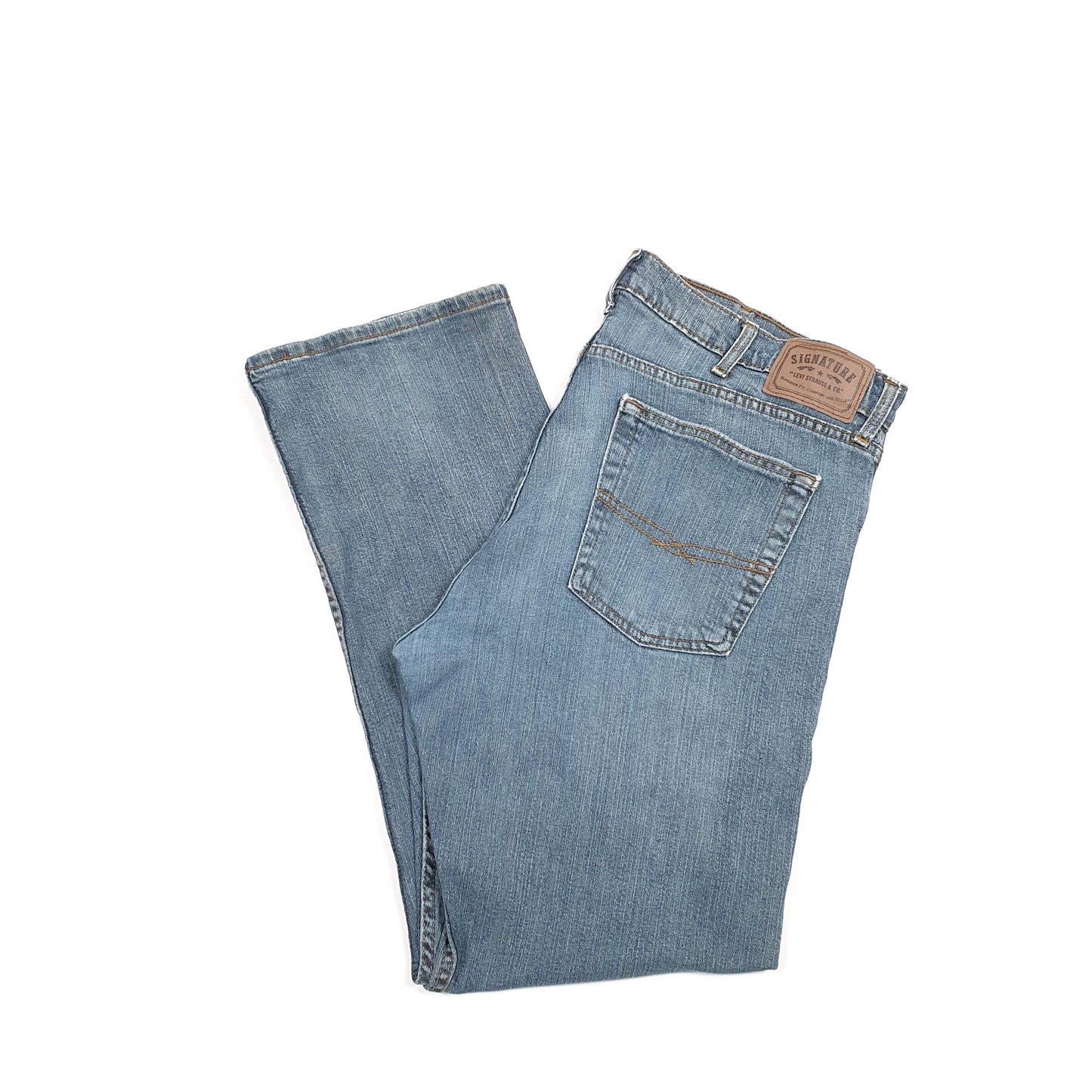 Levis Signature Straight Fit Jeans W40 L31 Blue