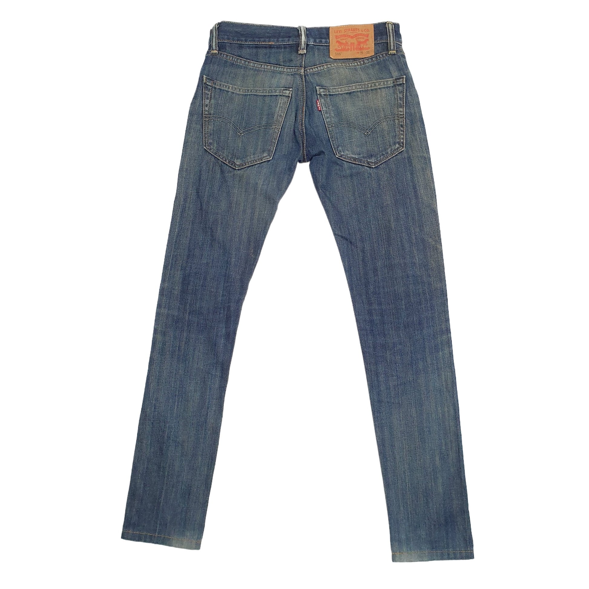 Mens Blue Levis  505 JeansW29 L30