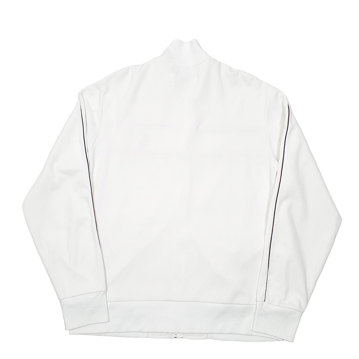 Mens White Polo Ralph Lauren Active Track Workout Full Zip Jumper