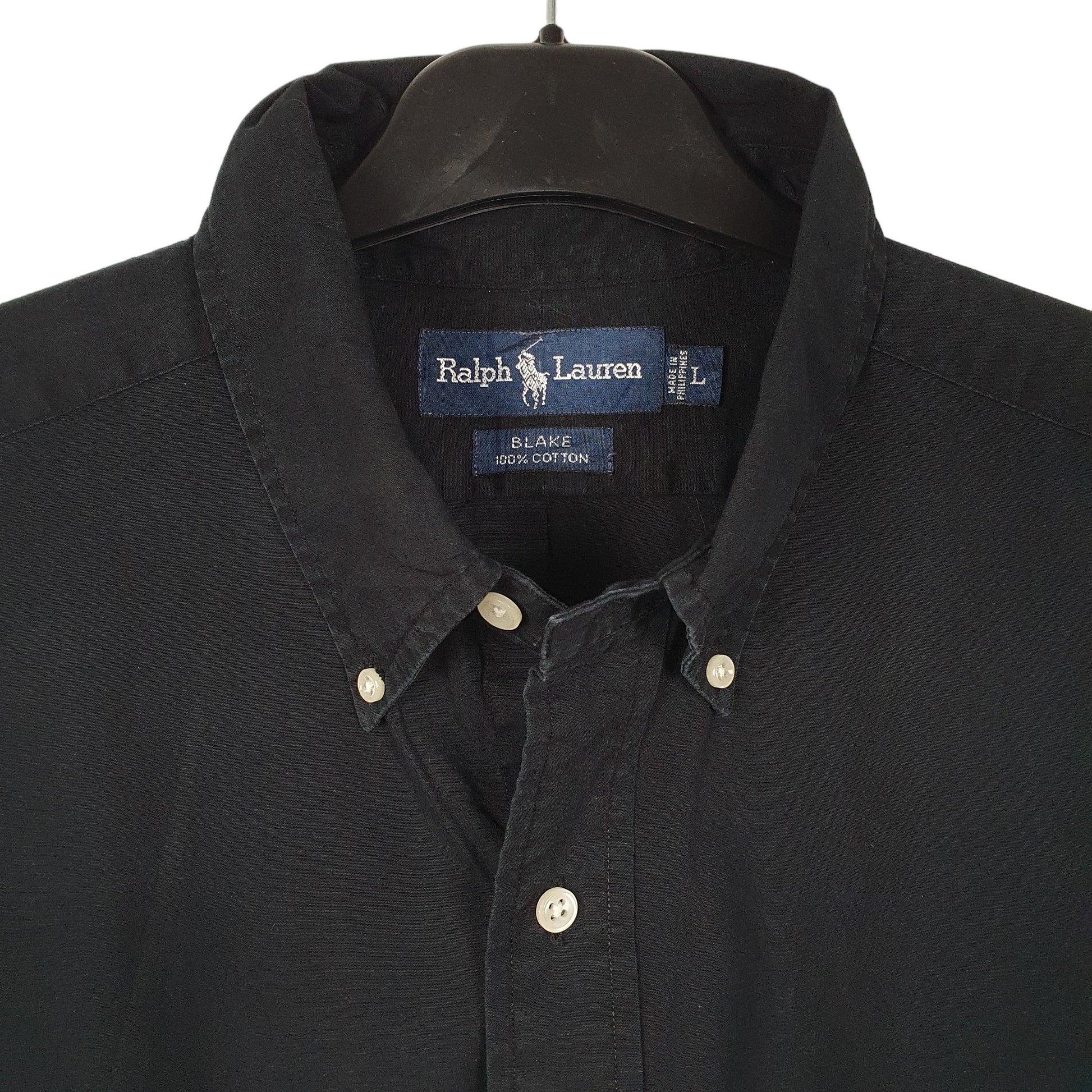 Mens Black Ralph Lauren  Short Sleeve Shirt