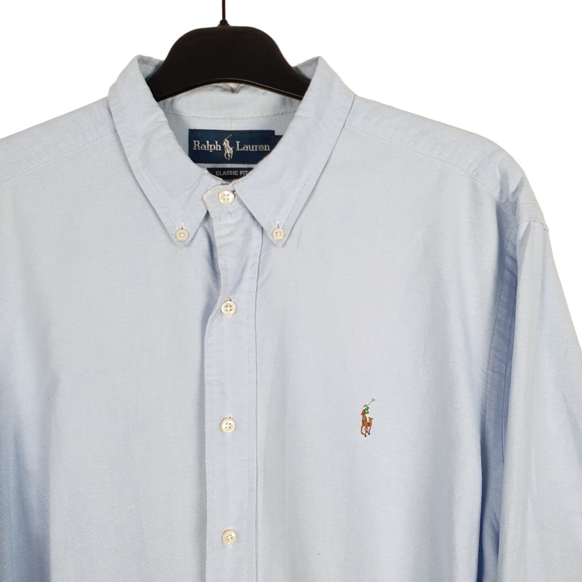 Ralph Lauren Long Sleeve Classic Fit Shirt Blue