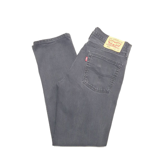 Levis 514 Straight Fit Jeans W31 L29 Black
