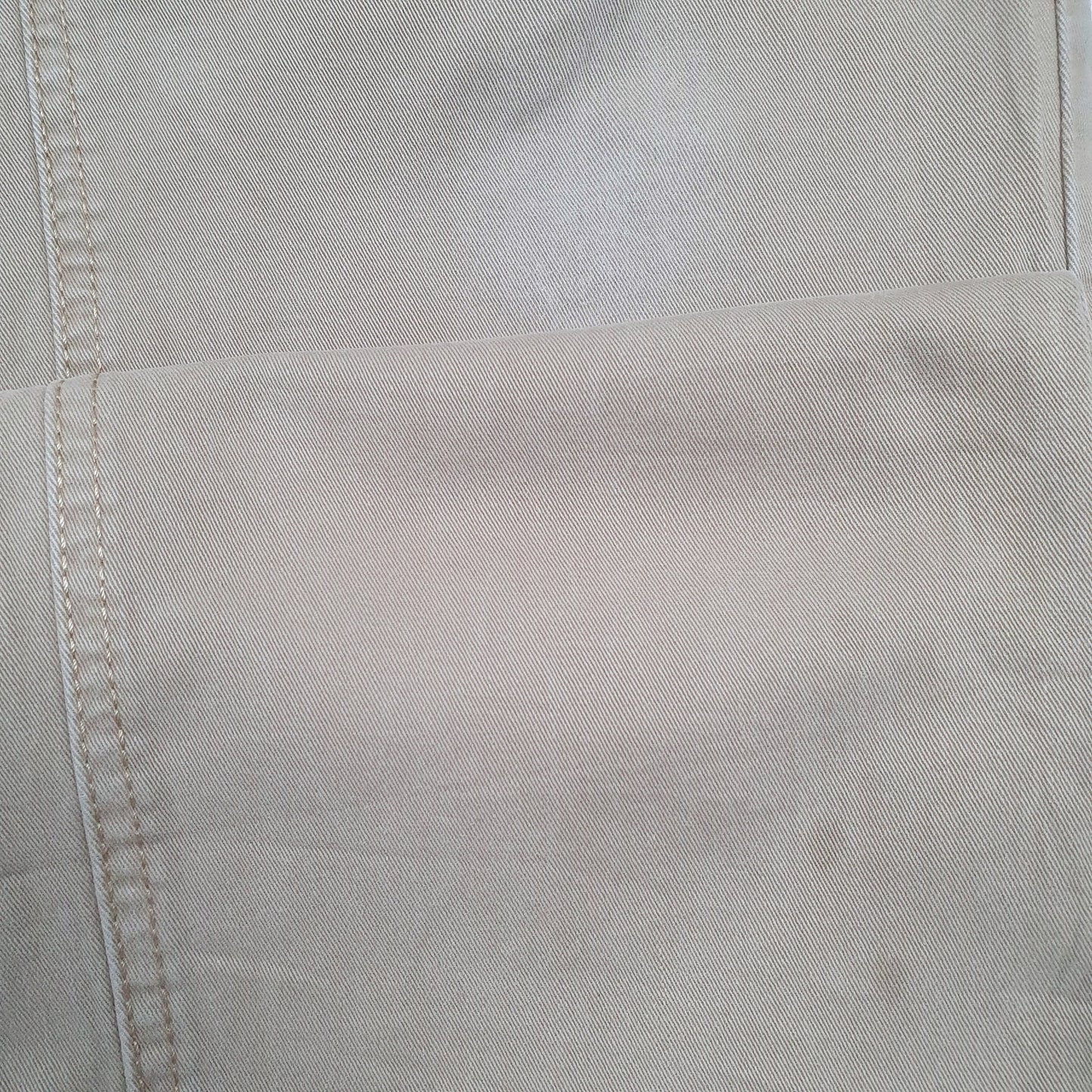 Mens Levis Athletic Tapered Beige Chino Trousers W32 L31 Beige