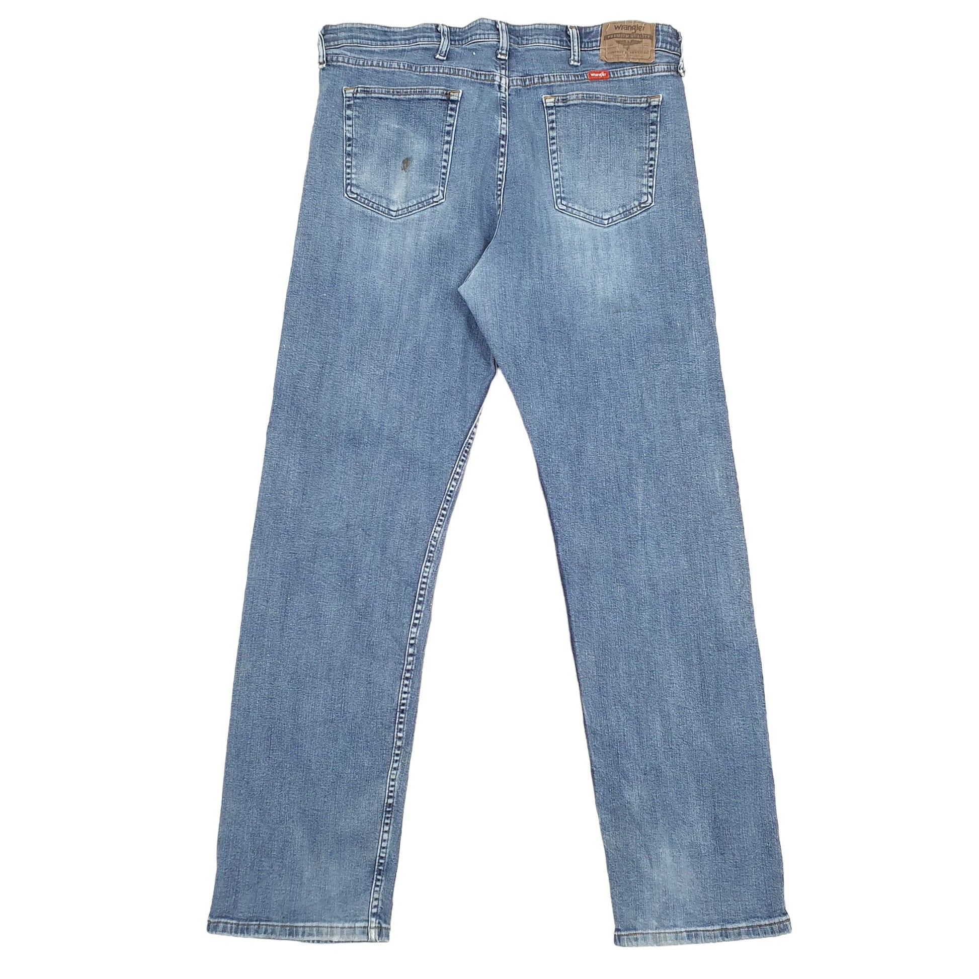 Wrangler Casual Regular Fit Relaxed Stretch Jeans W36 L32 Blue