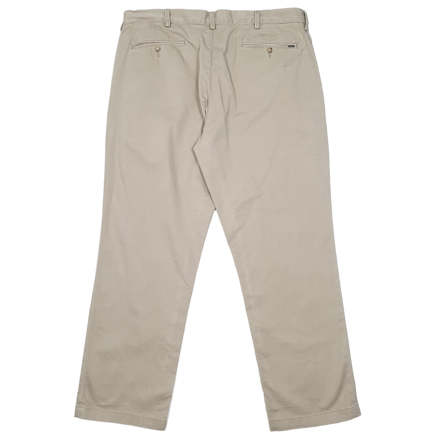 Mens Beige Polo Ralph Lauren Classic Fit Chino Trousers