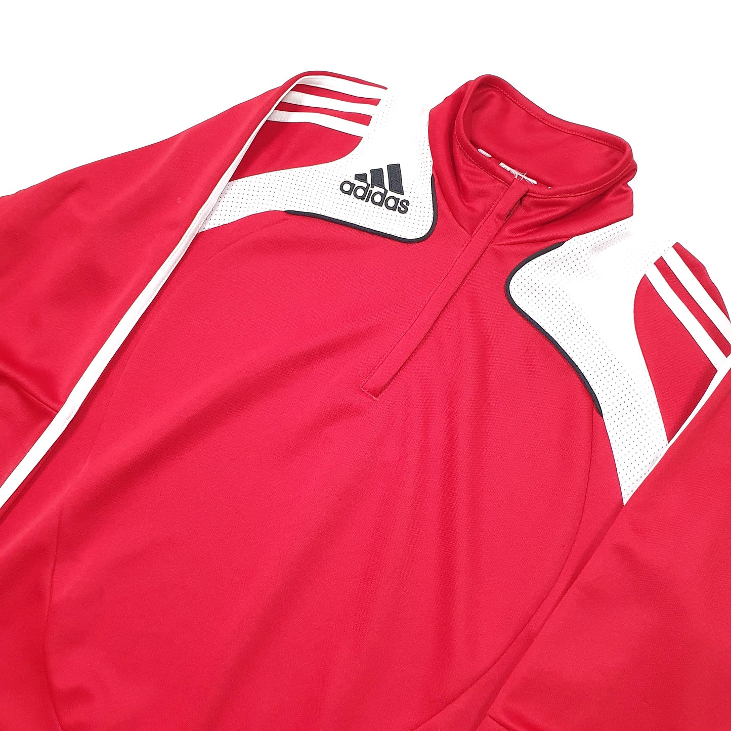 Adidas Quarter Zip S Red