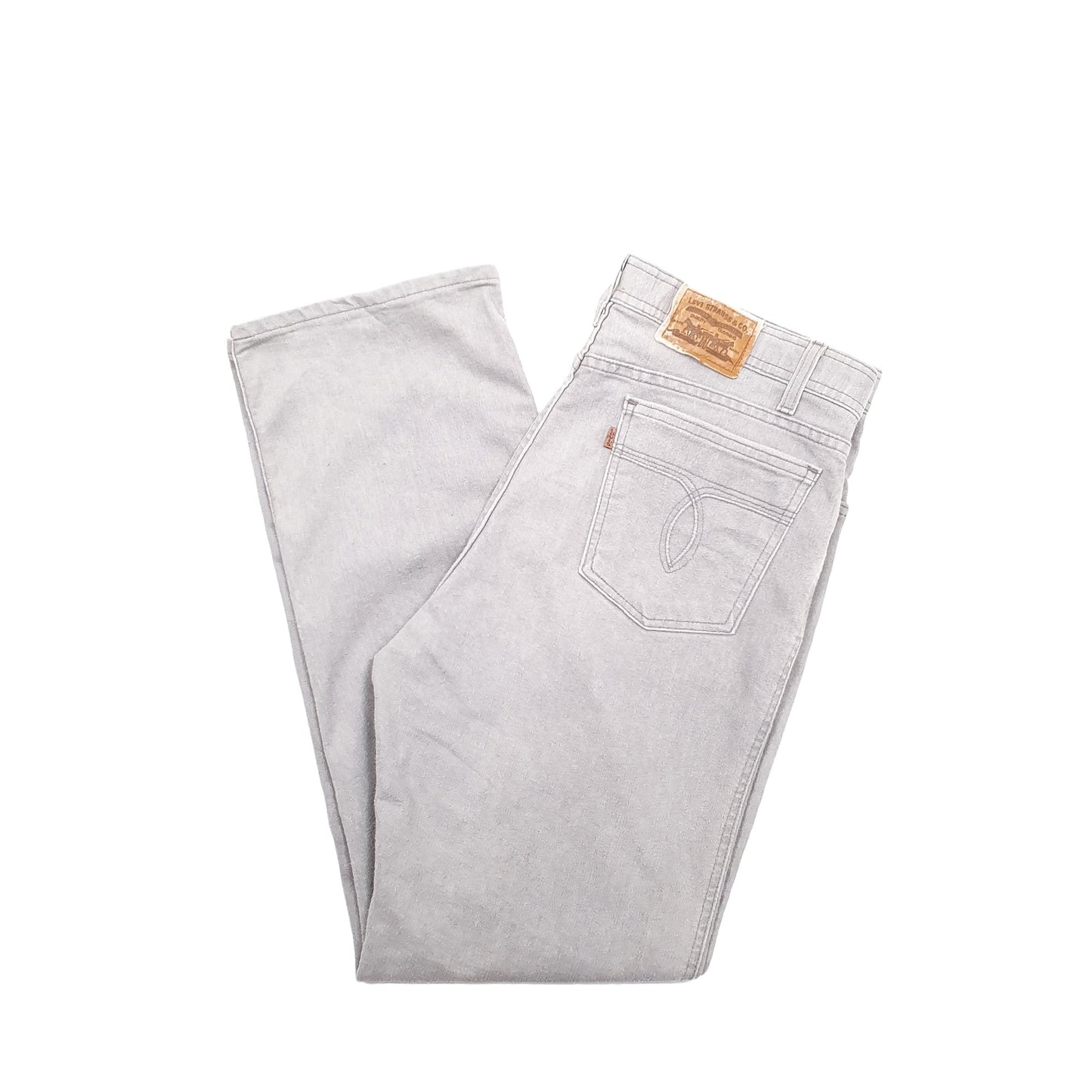 Levis Regular Straight Fit Jeans W36 L31 Grey