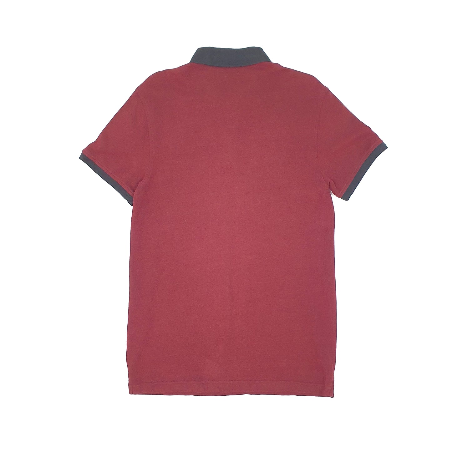 Levis Short Sleeve Polo Shirt Burgundy