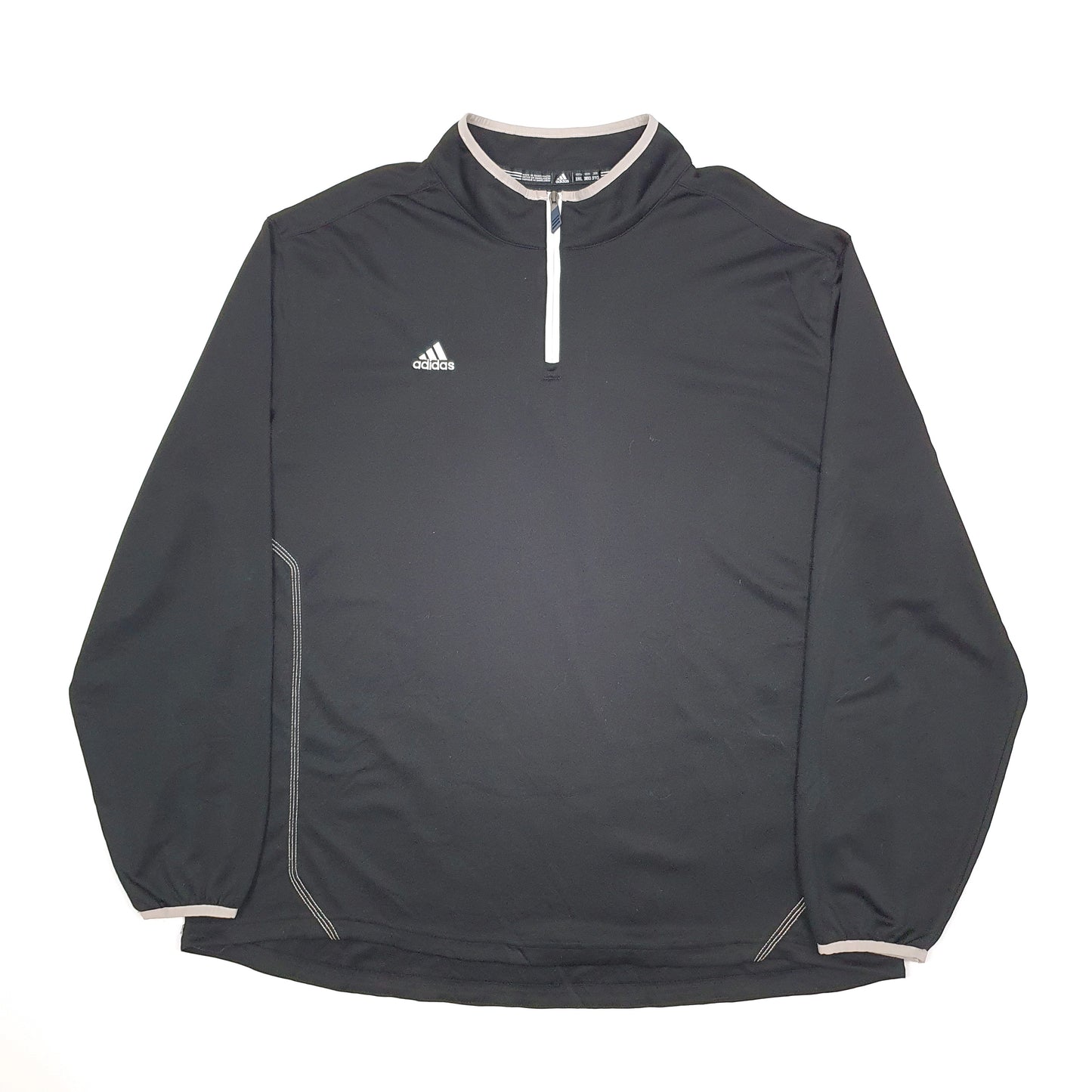 Adidas Quarter Zip XXXL Black