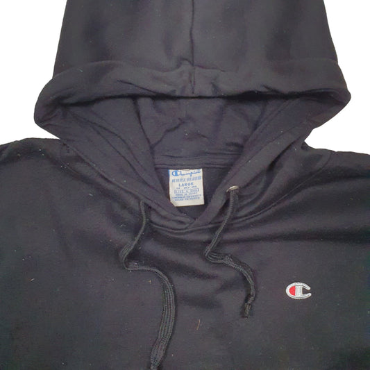 Mens Black Champion  Hoodie Jumper