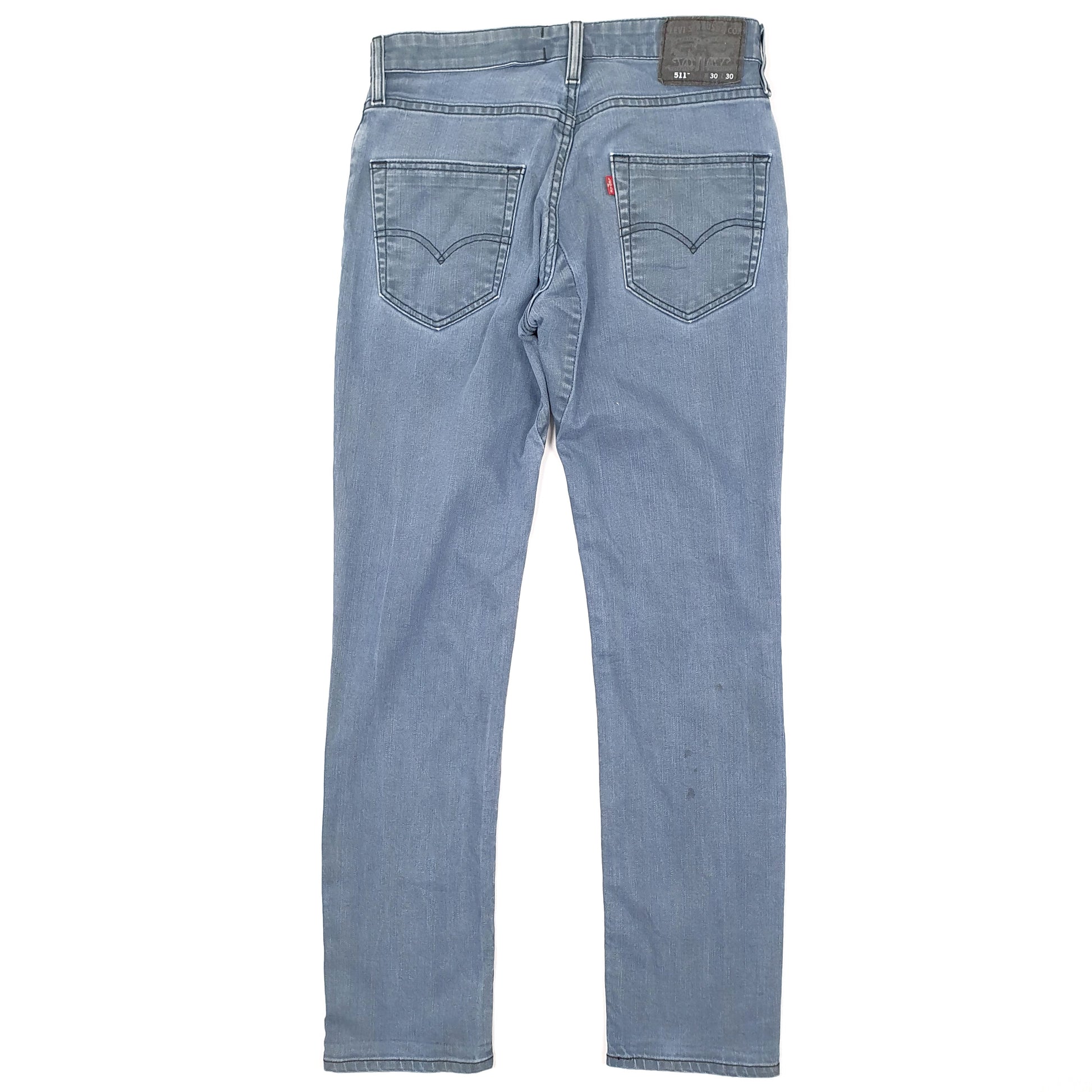 Mens Blue Levis Commuter Cycling 511 JeansW30 L30