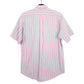 Ralph Lauren Short Sleeve Custom Fit Pinstripe Shirt Blue