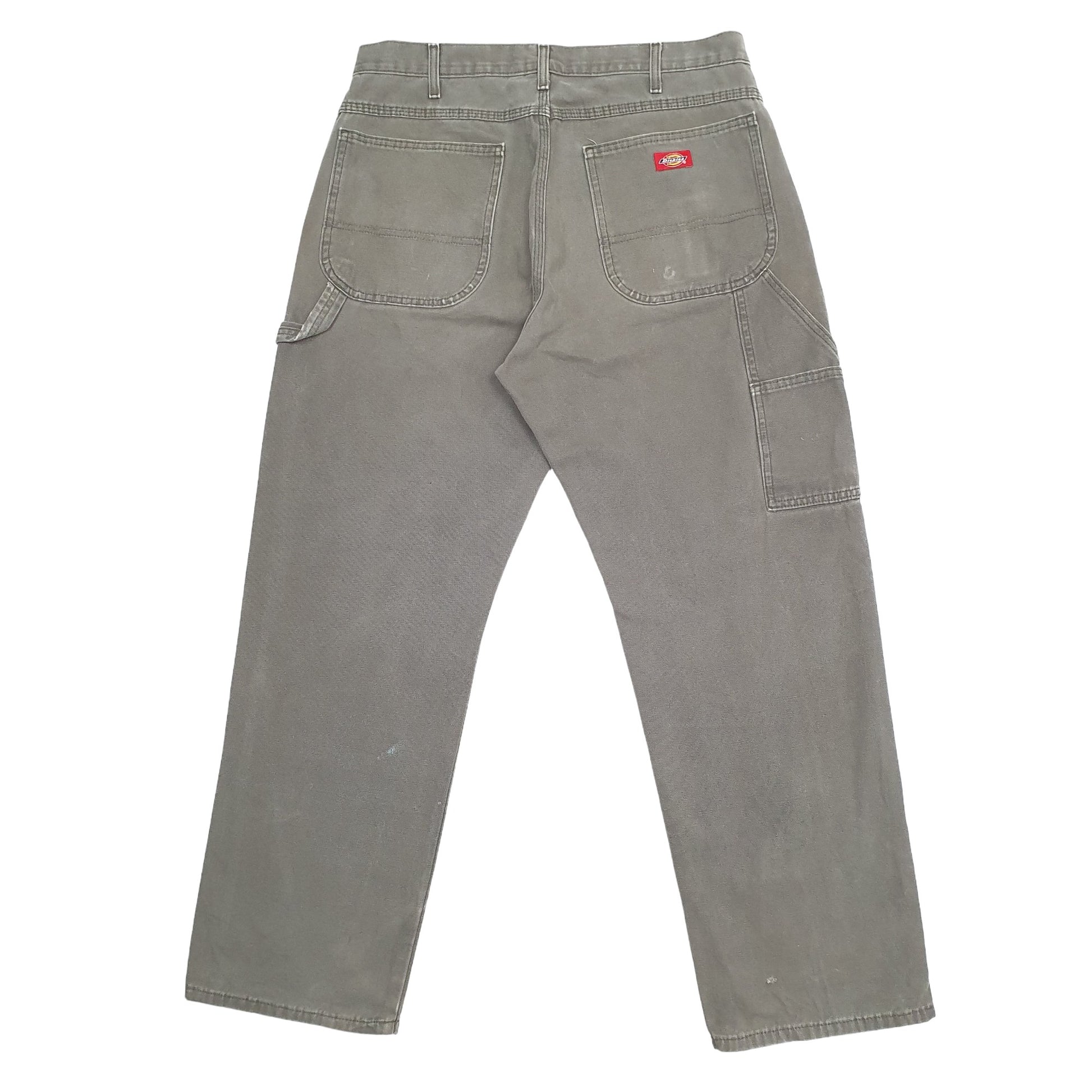 Mens Green Dickies  Carpenter Trousers