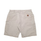Mens Cream Carhartt  Cargo Shorts