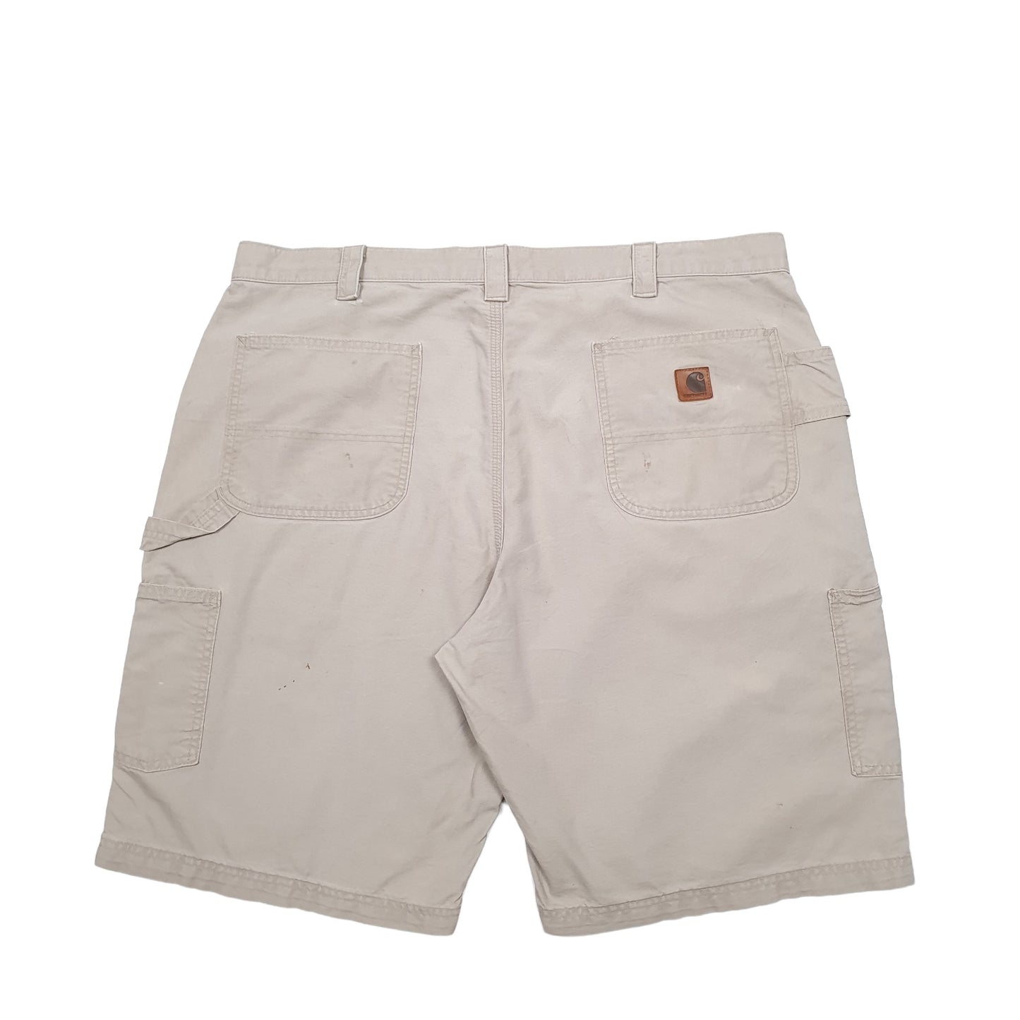 Mens Cream Carhartt  Cargo Shorts