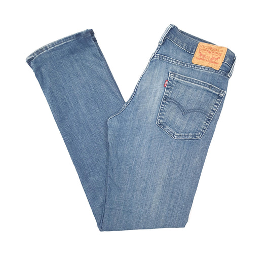 Levis 514 Straight Fit Jeans W32 L36 Blue