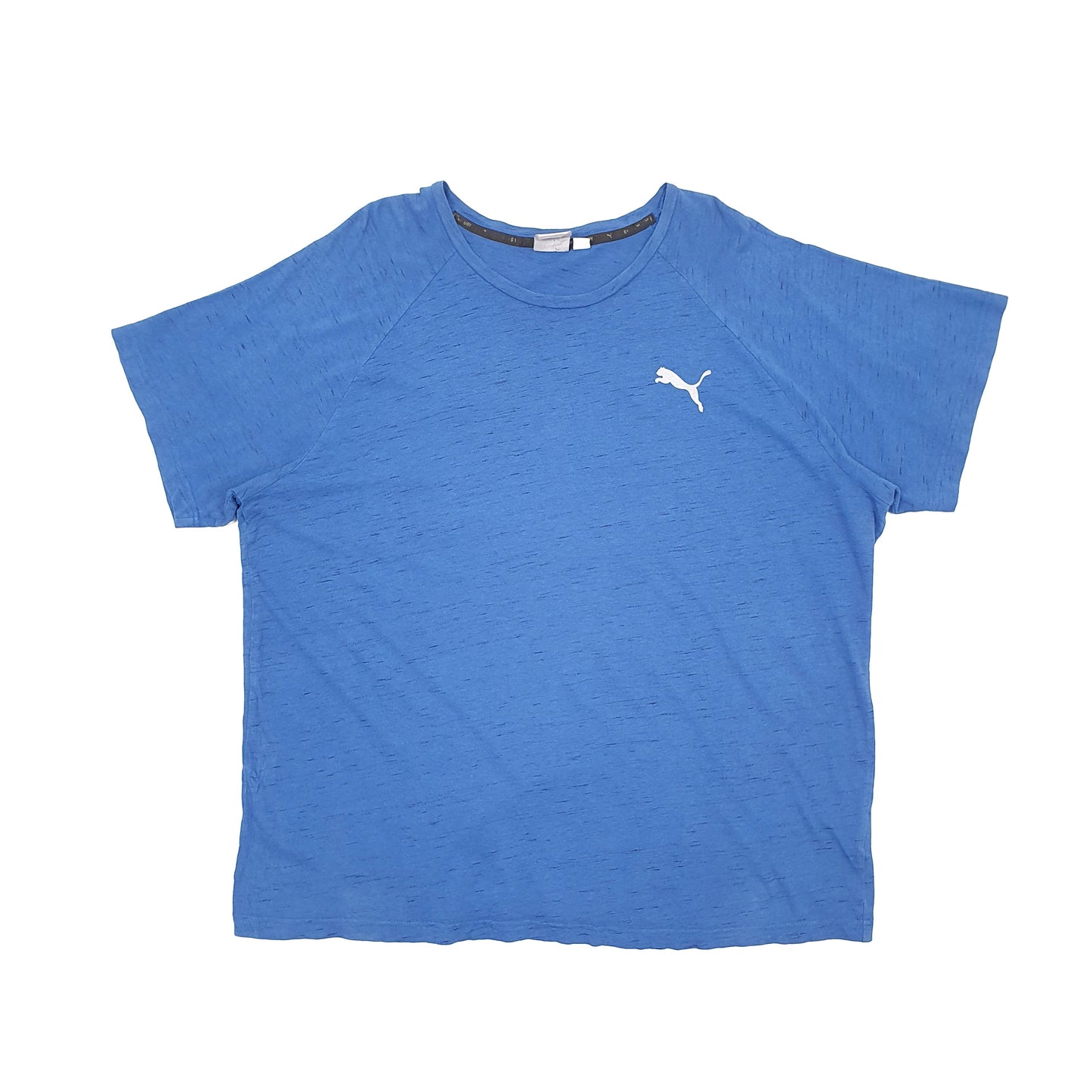 Puma Activewear Short Sleeve T Shirt Blue