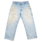 Carhartt Casual Loose Fit Carpenter Jeans W38 L28 Blue