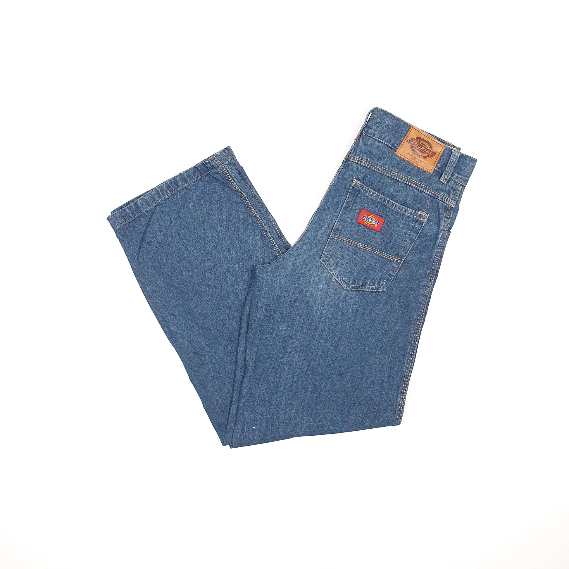 Dickies Casual Loose Fit Jeans W28 L29 Blue