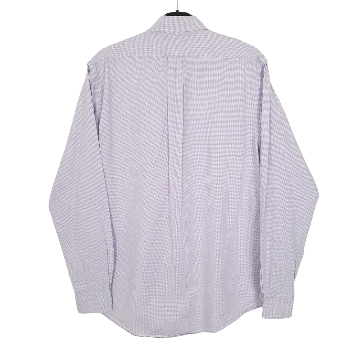Ralph Lauren Long Sleeve Custom Fit Check Shirt Purple