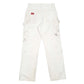 Mens White Dickies Painter Decorator Carpenter Trousers