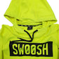 Mens Yellow Nike Dri Fit Active Running Hoodie Jumper