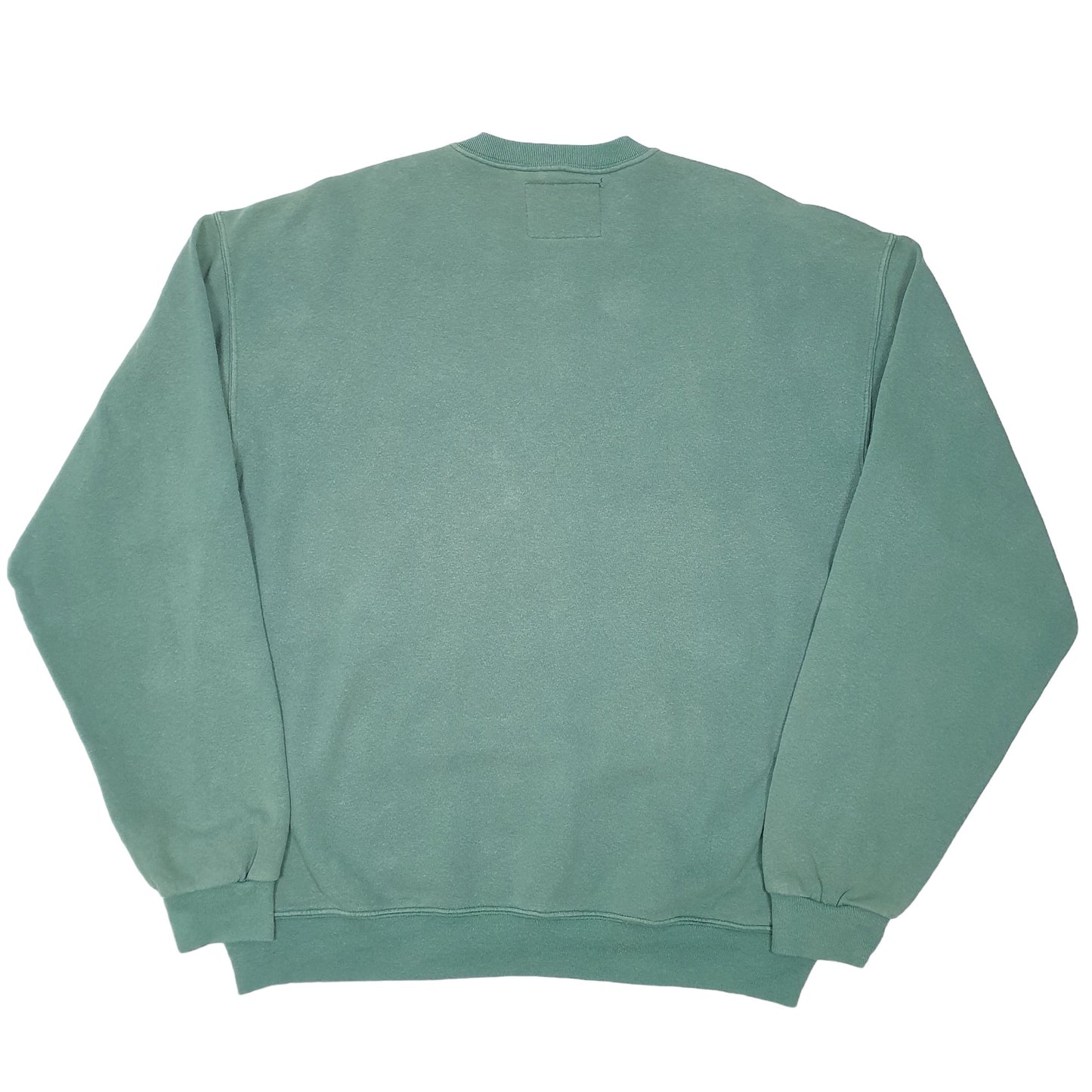 Mens Green Guess Sport Vintage Made In USA 1997 Crewneck Jumper