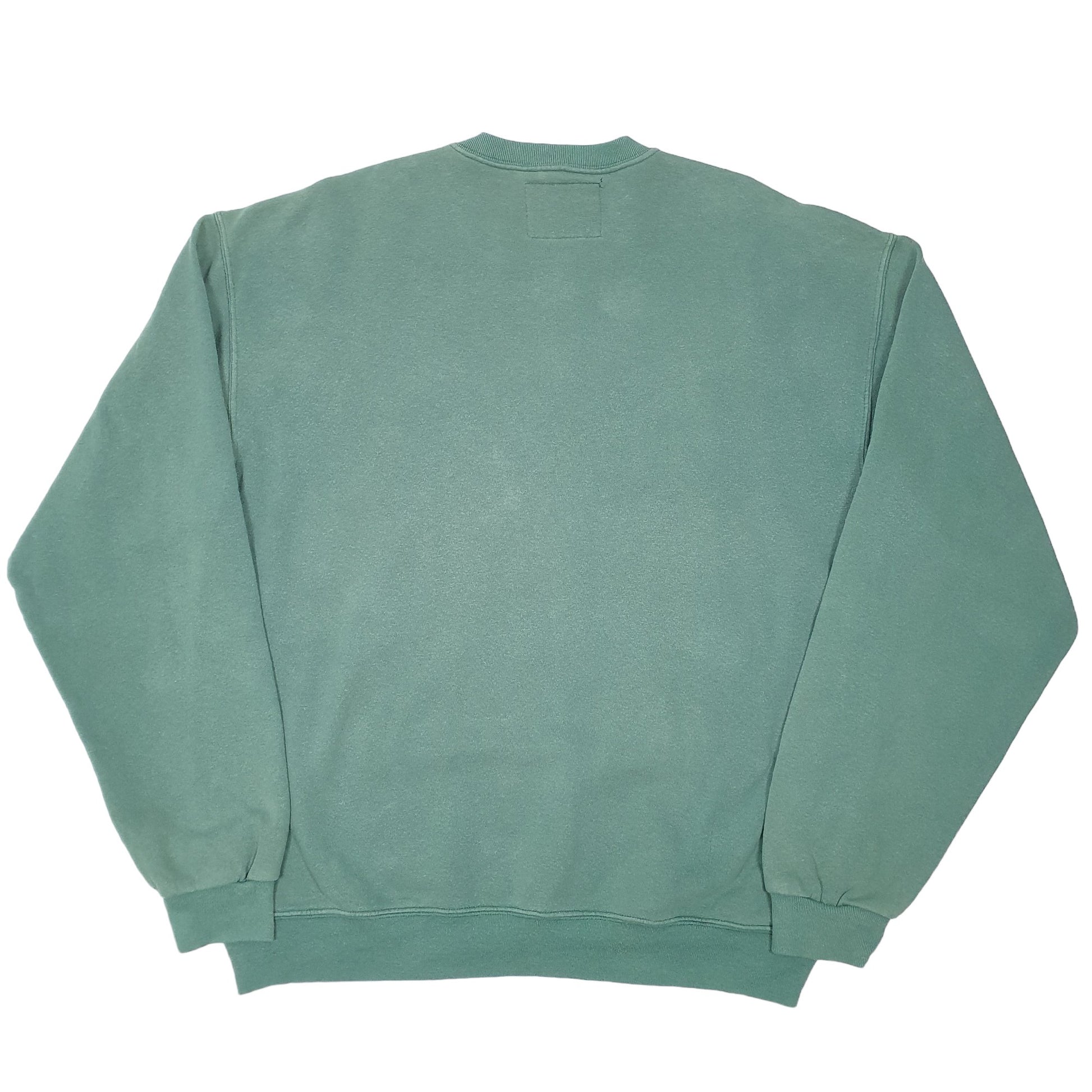 Mens Green Guess Sport Vintage Made In USA 1997 Crewneck Jumper