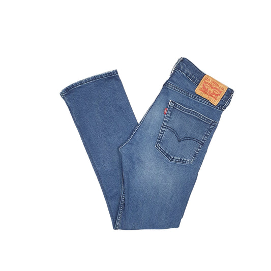 Levis 513 Slim Fit Jeans W31 L28 Blue