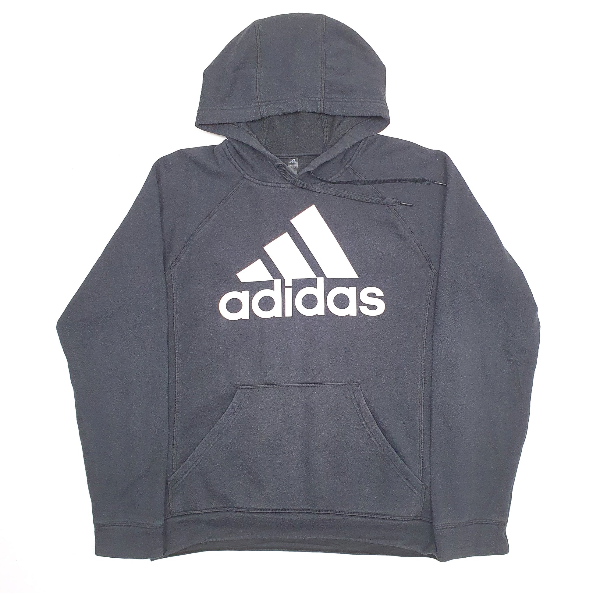 Mens Black Adidas  Hoodie Jumper